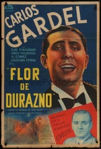 5p528 PEACH BLOSSOM Argentinean R1930s Argentinean silent starring Carlos Gardel, Flor De Durazno