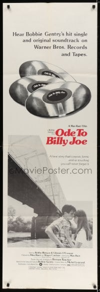 5p044 ODE TO BILLY JOE group of 2 door panels 1976 Robby Benson, Glynnis O'Connor, southern drama!