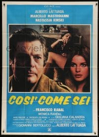 5p341 STAY AS YOU ARE Italian 1p 1978 Marcello Mastroianni, Nastassja Kinski, Cosi come sei!