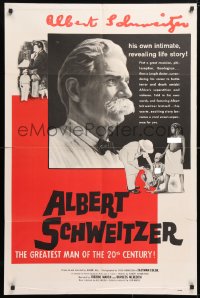 5r026 ALBERT SCHWEITZER 1sh 1957 the most idealistic doctor of the 20th century!