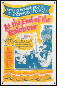 5r059 AT THE END OF THE RAINBOW 1sh 1965 Austin Green, family fairy-tale fantasy!