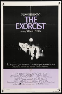 5r328 EXORCIST 1sh 1974 William Friedkin, Von Sydow, horror classic from William Peter Blatty!