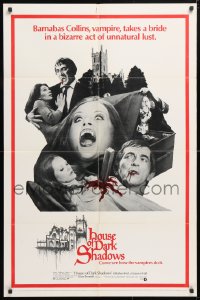 5r452 HOUSE OF DARK SHADOWS style B 1sh 1970 how vampires do it, a bizarre act of unnatural lust!