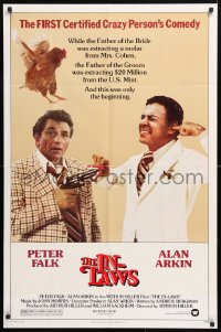 5r467 IN-LAWS 1sh 1979 classic Peter Falk & Alan Arkin screwball comedy!