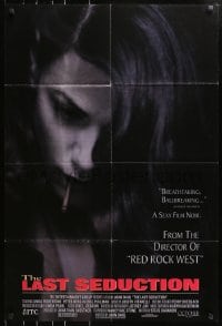 5r517 LAST SEDUCTION 1sh 1993 John Dahl directed, sexy Linda Fiorentino, film noir!