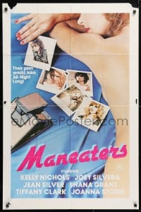5r594 MANEATERS 1sh 1983 sexy nude image, their plan would take all night long!