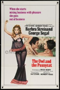 5r688 OWL & THE PUSSYCAT int'l 1sh 1971 sexiest Barbra Streisand, no longer a story for children!