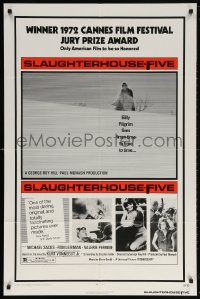 5r805 SLAUGHTERHOUSE FIVE 1sh 1972 Kurt Vonnegut's internationally acclaimed best seller!