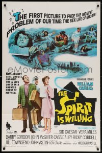 5r823 SPIRIT IS WILLING 1sh 1967 sex life of kiss-hungry girl ghosts looking for a live lover!