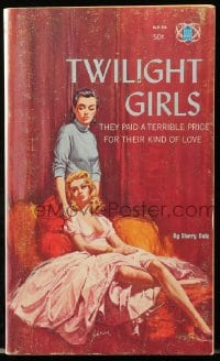5s098 TWILIGHT GIRLS paperback book 1965 they paid a terrible price for their degraded love!