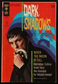 5s032 DARK SHADOWS #5 comic book 1970 Jonathan Frid as Barnabas Collins from the TV show!