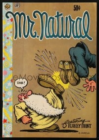 5s013 MR. NATURAL #1 third printing comic book 1970 underground comix created by Robert Crumb!