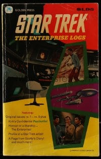 5s059 STAR TREK comic book 1976 The Enterprise Logs, issues 1 through 8 + Kirk's Psychofile!
