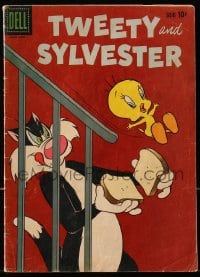 5s067 TWEETY & SYLVESTER #25 comic book 1959 the Looney Tunes cartoon cat wants to eat the bird!