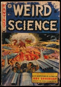 5s070 WEIRD SCIENCE #18 comic book 1953 50 Girls 50 by Al Williamson, Wally Wood cover, Ray Bradbury