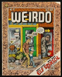 5s020 WIERDO #9 comic book Winter 1983 art by creator Robert Crumb, Elf Squelch by J.D. King!