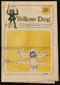 5s002 YELLOW DOG #4 comic book 1968 underground comix with art by Robert Crumb & more!