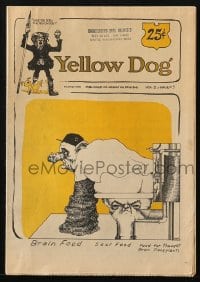 5s003 YELLOW DOG #5 comic book 1968 underground comix with art by Robert Crumb & more!