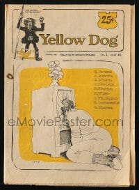 5s004 YELLOW DOG #6 comic book 1968 underground comix with art by Robert Crumb & more!