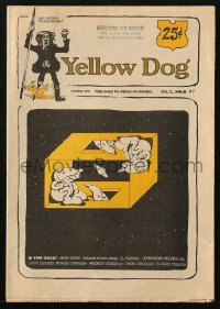 5s005 YELLOW DOG #7 comic book 1968 underground comix with art by Robert Crumb & more!