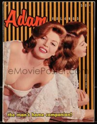5s111 ADAM magazine 1960 the man's home companion, sexy Sandra Giles cover portrait by Art Messick!