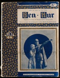 5s129 BEN-HUR French magazine 1927 Ramon Novarro, filled with images & info from the movie!
