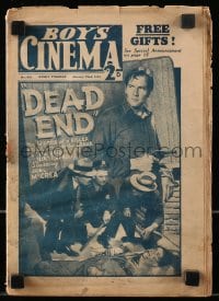 5s139 BOY'S CINEMA English magazine January 22, 1938 entire issue about Joel McCrea in Dead End!