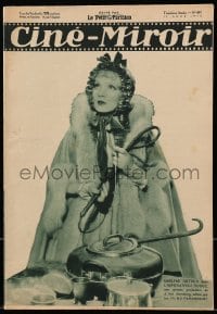 5s174 CINE-MIROIR French magazine August 17, 1934 Marlene Dietrich in The Scarlet Empress!