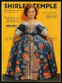 5s160 CINEMA ILLUSTRAZIONE Italian magazine supplement October 1936 all about Shirley Temple!
