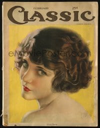 5s414 MOTION PICTURE CLASSIC magazine February 1923 great cover art of Viola Dana by Ehler Dahl!