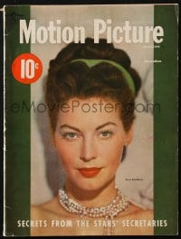 5s409 MOTION PICTURE magazine November 1948 portrait of beautiful Ava Gardner by Ray Jones!