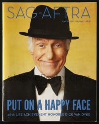 5s529 SAG-AFTRA #3 magazine Winter 2013 49th Life Achievement honoree Dick Van Dyke on the cover!
