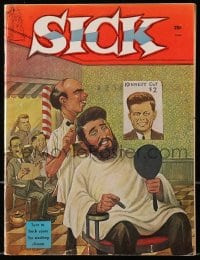 5s551 SICK #5 magazine April 1961 Sal Mineo Goes to War, similar to MAD magazine!