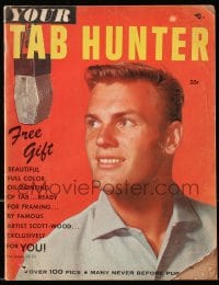 5s588 TAB HUNTER magazine 1957 over 100 pics, many never before published, exclusively for you!