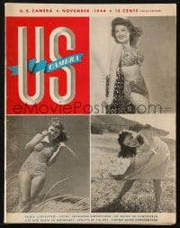5s619 U.S. CAMERA magazine November 1944 sexy Jean Parker + cover photos by Andre De Dienes!