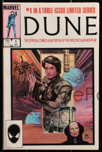 5s036 DUNE group of 3 comic books 1984 David Lynch sci-fi epic, the first three issues!