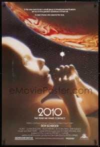 5t011 2010 1sh 1984 sequel to 2001: A Space Odyssey, full bleed image of the starchild & Jupiter!