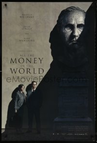 5t036 ALL THE MONEY IN THE WORLD recalled teaser DS 1sh 2017 Ridley Scott, Kevin Spacey credited!