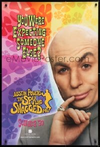 5t062 AUSTIN POWERS: THE SPY WHO SHAGGED ME teaser 1sh 1997 Mike Myers as Dr. Evil!