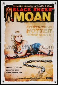 5t121 BLACK SNAKE MOAN teaser DS 1sh 2007 super sexy Christina Ricci in chains!