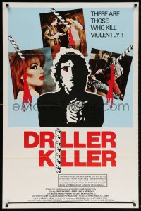 5t274 DRILLER KILLER 1sh 1979 Abel Ferrara, he kills violently with an electric drill!