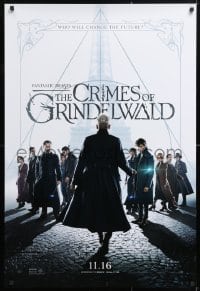 5t304 FANTASTIC BEASTS: THE CRIMES OF GRINDELWALD teaser DS 1sh 2018 who will change the future?