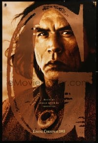 5t338 GERONIMO teaser 1sh 1993 Walter Hill, great image of Native American Wes Studi!
