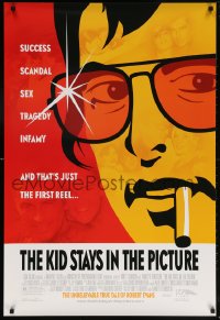 5t487 KID STAYS IN THE PICTURE DS 1sh 2002 producer Robert Evans monologue autobiography!