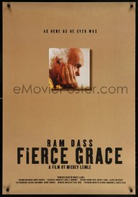 5t695 RAM DASS, FIERCE GRACE 1sh 2001 Mickey Lemle, life story of Baba Ram Dass!