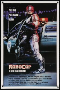 5t727 ROBOCOP 1sh 1987 Paul Verhoeven classic, Peter Weller is part man, part machine, all cop!