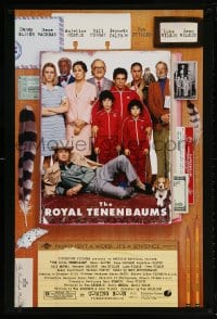 5t739 ROYAL TENENBAUMS advance DS 1sh 2001 Gwyneth Paltrow, Ben Stiller, Gene Hackman, Wes Anderson