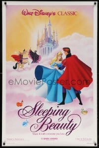 5t785 SLEEPING BEAUTY 1sh R1986 Walt Disney cartoon fairy tale fantasy classic!