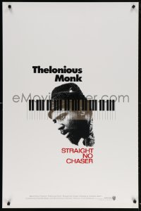 5t880 THELONIOUS MONK: STRAIGHT, NO CHASER int'l 1sh 1989 Clint Eastwood produced jazz bio!