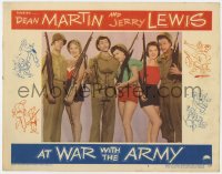 5w253 AT WAR WITH THE ARMY LC #3 1951 Dean Martin, Jerry Lewis, Polly Bergen, Mike Kellin & more!
